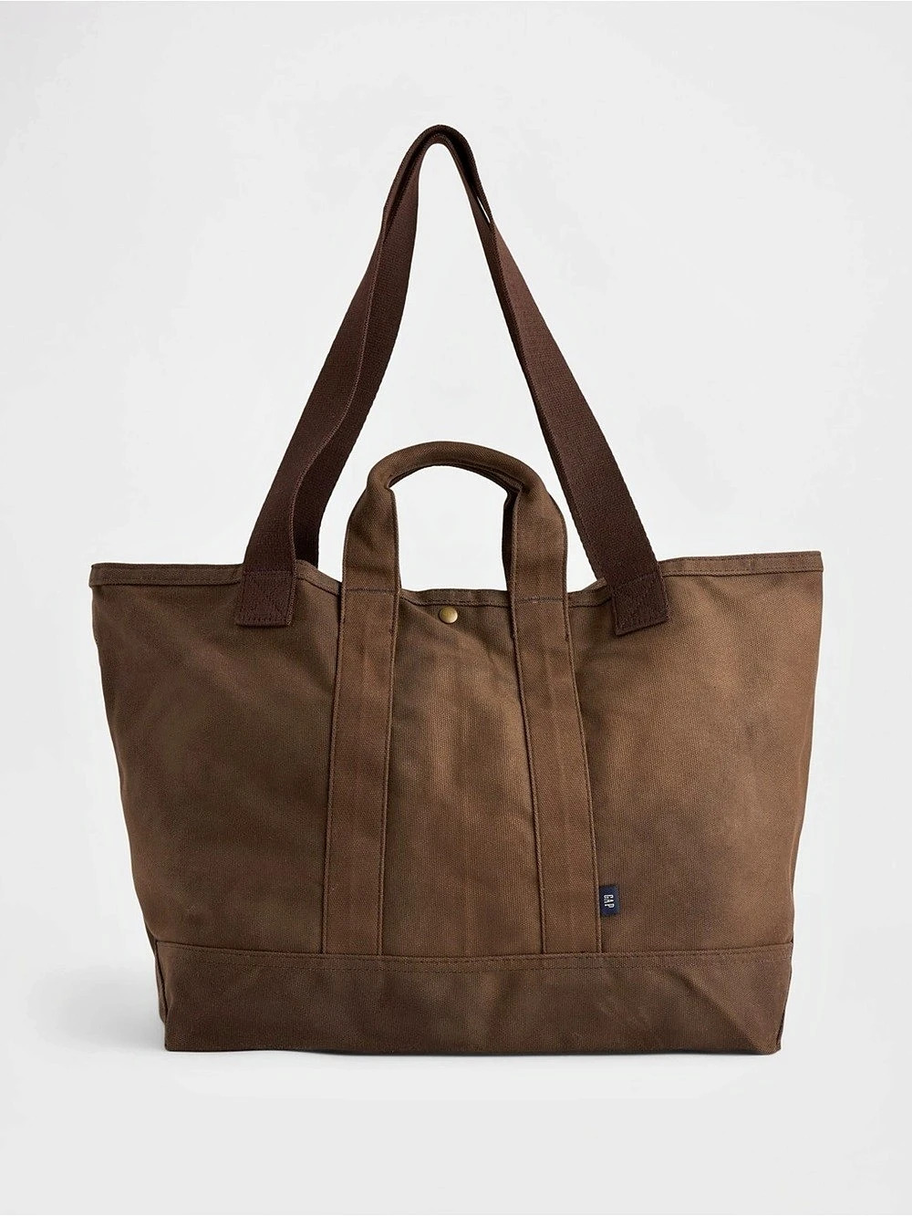 Gap Waxed Canvas Tote Bag in Brown